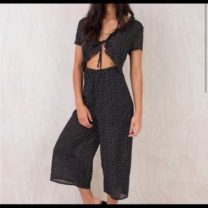 Polka dot jumpsuit